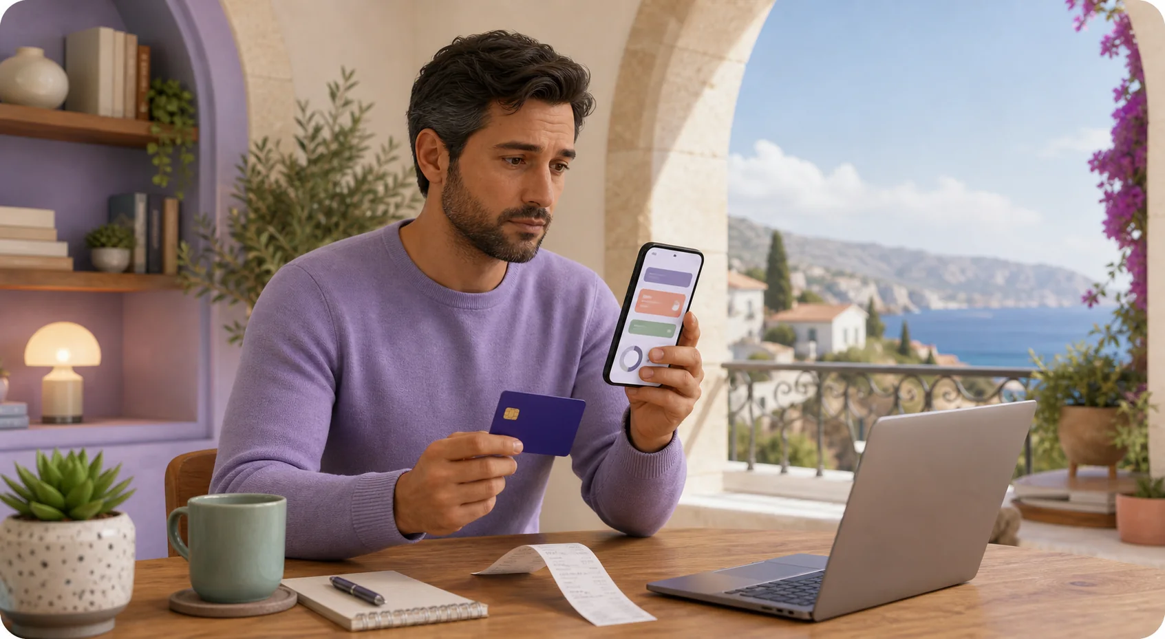 Kıbrıs'ta mobil bankacılık ve banka kartı işlemleri